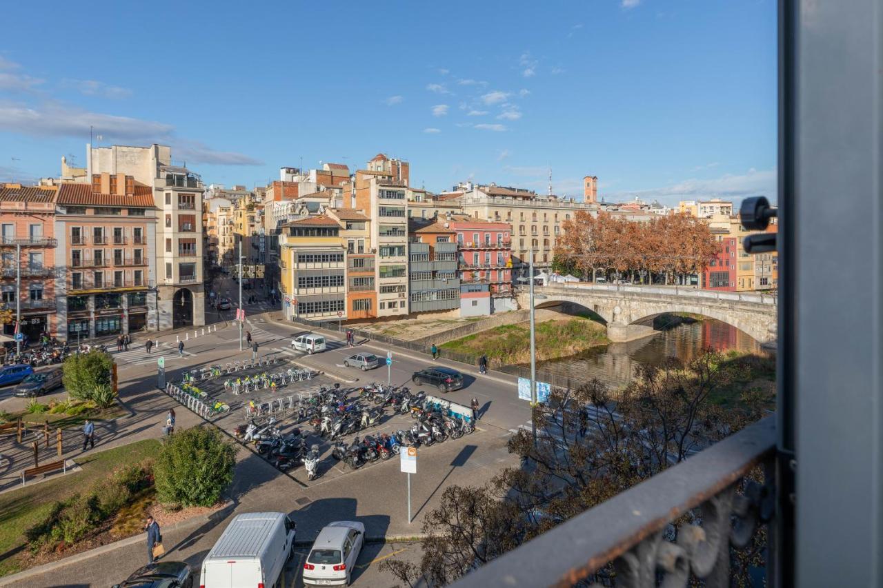 Flateli Placa Catalunya 10 Gerona Exterior foto